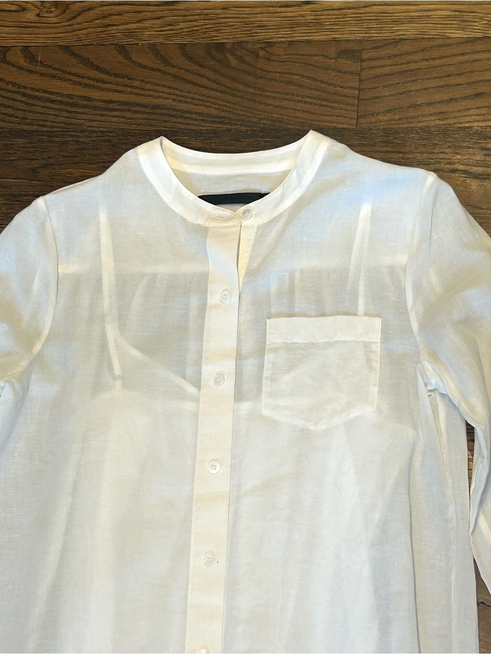 Jenni Kayne Capri Caftan White Long Sleeve Dress - Picture 5 of 9